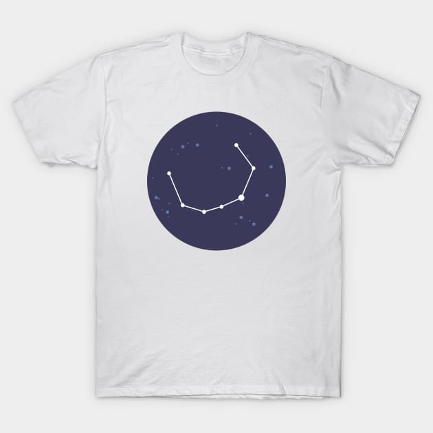 Corona Borealis Constellation T-Shirt by aglomeradesign